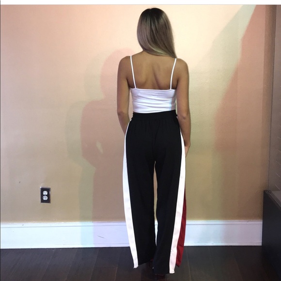 Black Track Pants Trousers - Picture 3 of 3